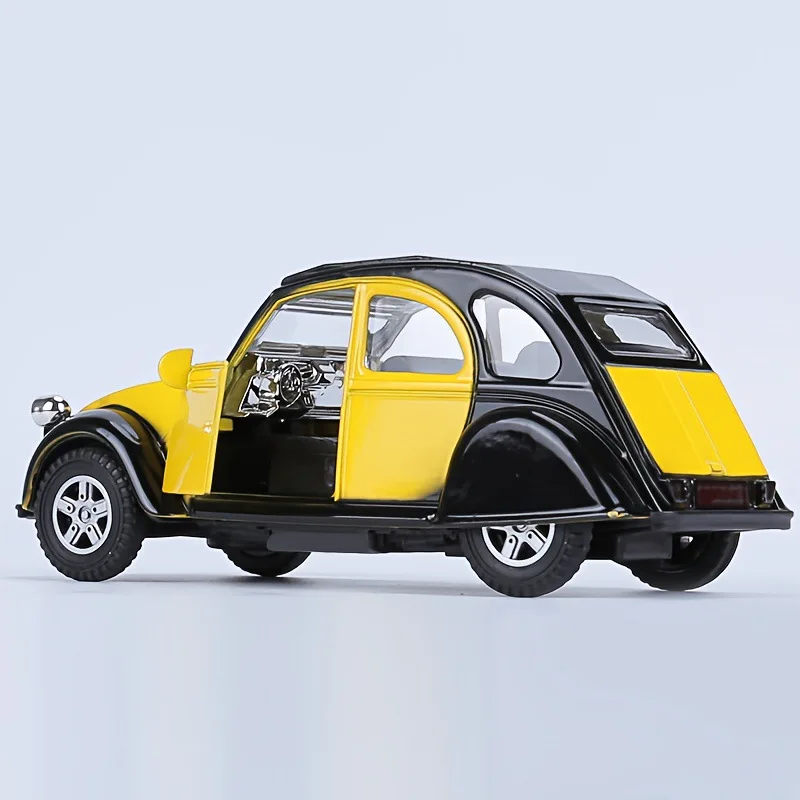 1:36 legering vintage automodel, dubbele deur auto speelgoed, prachtige collectible ornament automodel, groothandel