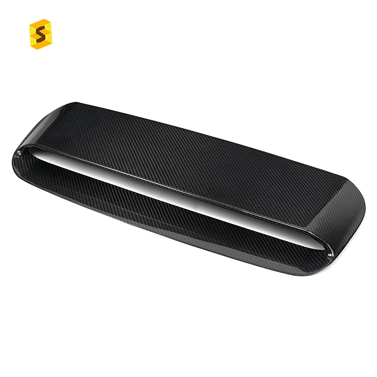 

ES for WRX Car Hood Air Outlet Overlay Real Carbon Fiber for Subaru WRX Exterior Accessories
