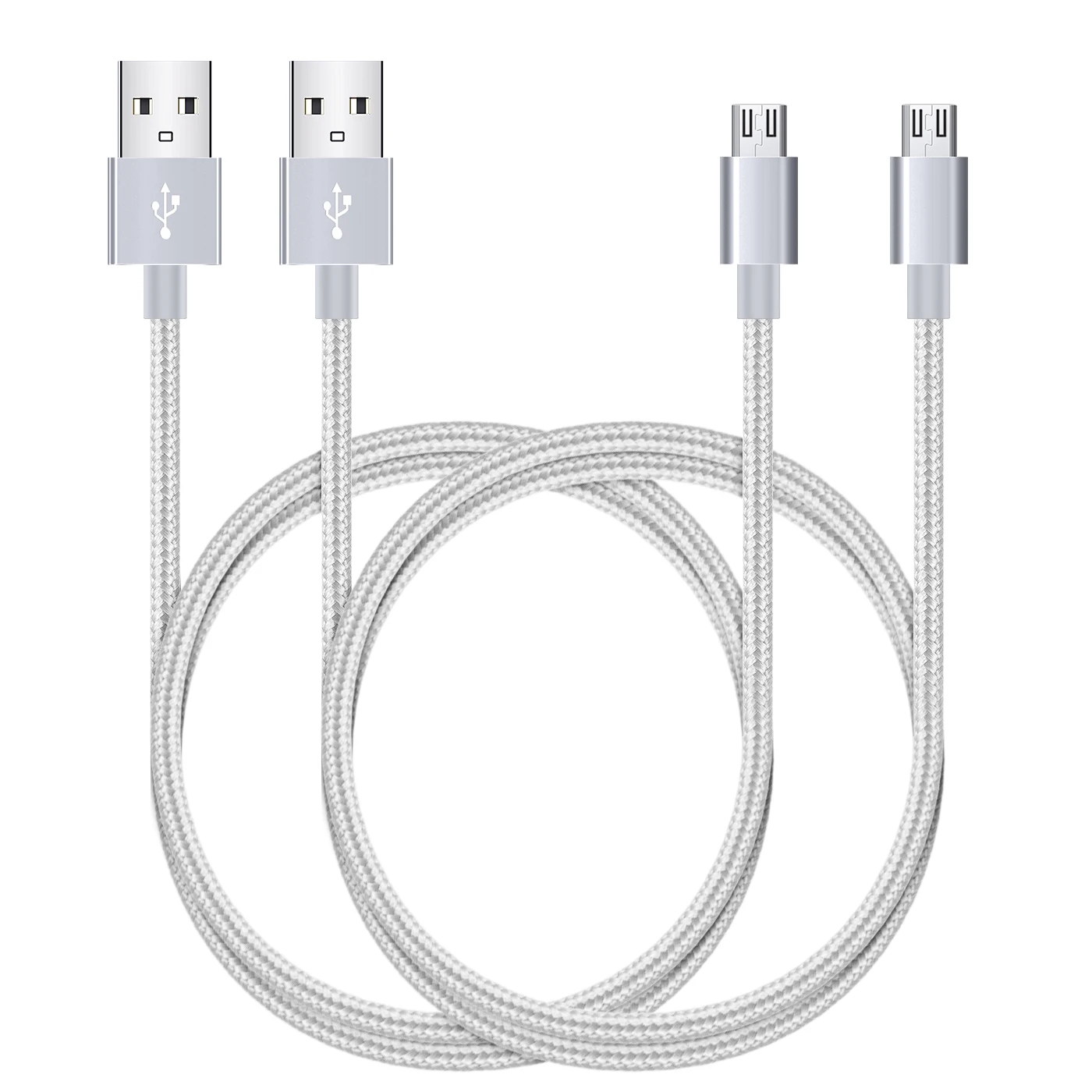 Android Micro USBケーブル 2A急速充電USBケーブル Xiaomi Realme Redmi Samsung Huawei 携帯電話 USBデータ充電ケーブル 3M