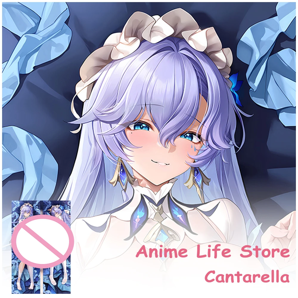 Dakimakura Anime Wuthering Waves Cantarella Long Pillowcase Hugging Body Cosplay Props Otaku Bedding Cushion Covers Decor Room
