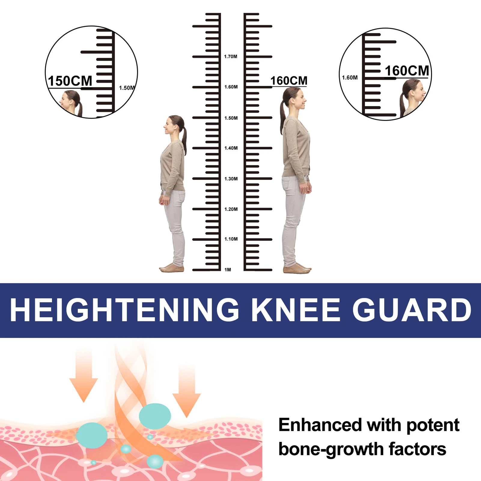 منصات الركبة الشيح تنفس الدافئة للمفاصل الأكمام المضغوط تعزيز الدورة الدموية إبقاء الركبتين الدافئة دعم للرجال والنساء #6
