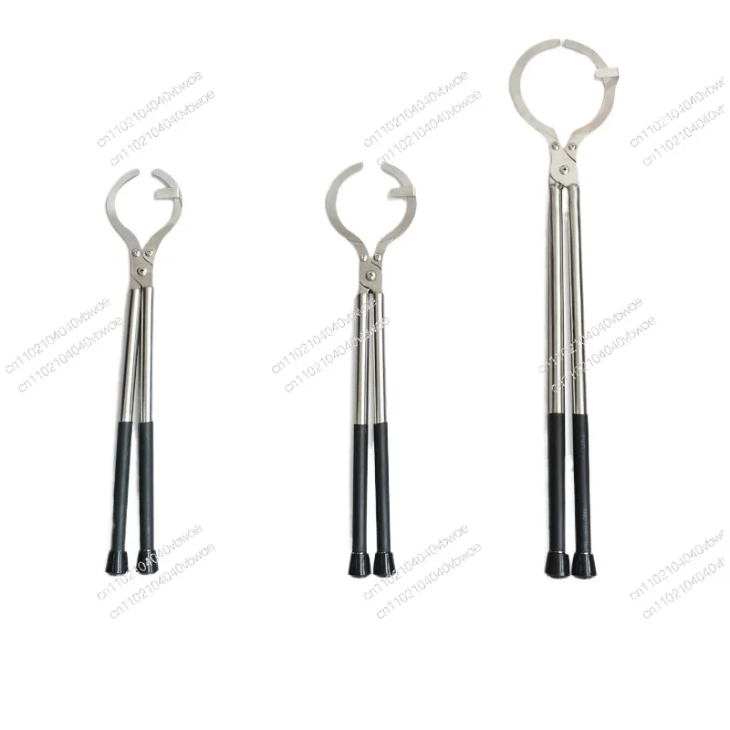 

Щипцы для тигля из нержавеющей стали для удерживания комплекта графитового кварцевого тигля 1-3 кг тигель высокотемпературный противопожарный зажим