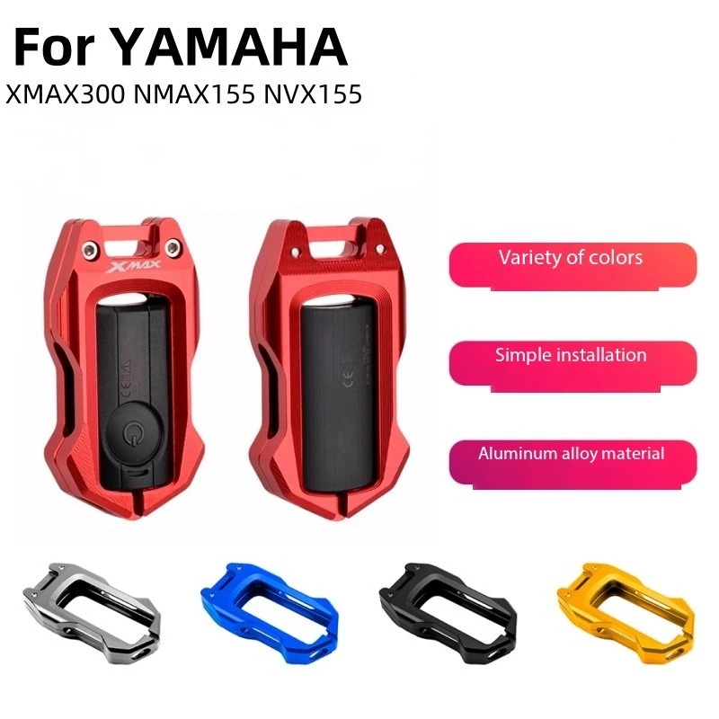 Applicable For YAMAHA XMAX 300 XMAX300 NMAX155 NVX155 Motorcycle Modified key Cover protective Control Keychain Accessories