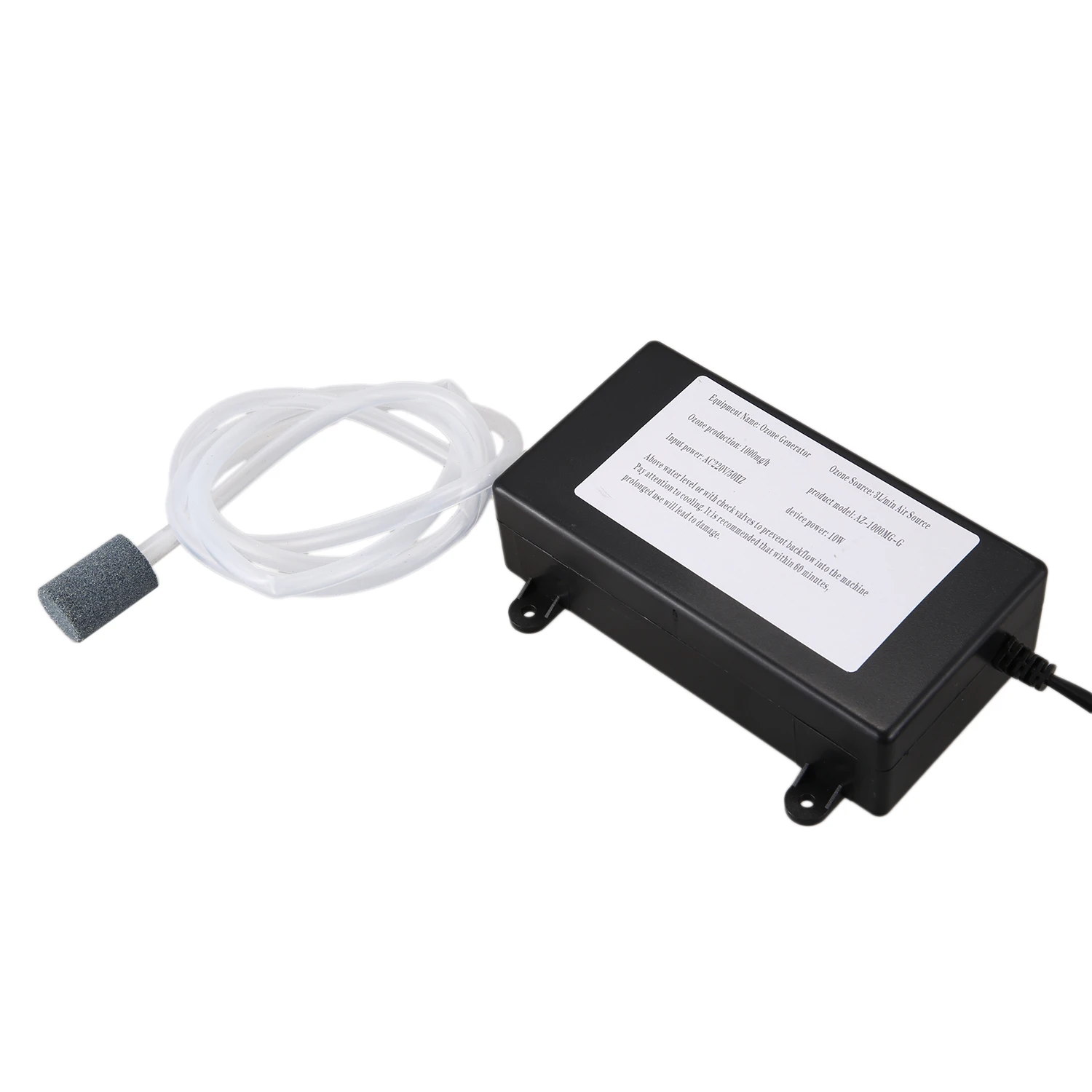 오존 발생기 1000Mg 오존 발생기, 물 공기 청정기 클리너, 과일 야채 어항 처리, EU 플러그