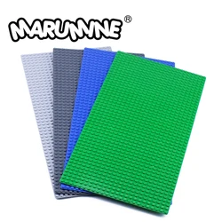 Marumine 24x48 Baseplate City Street House Blocks Base Board MOC Building Bricks Designer Prefabricated DIY Models Accessories