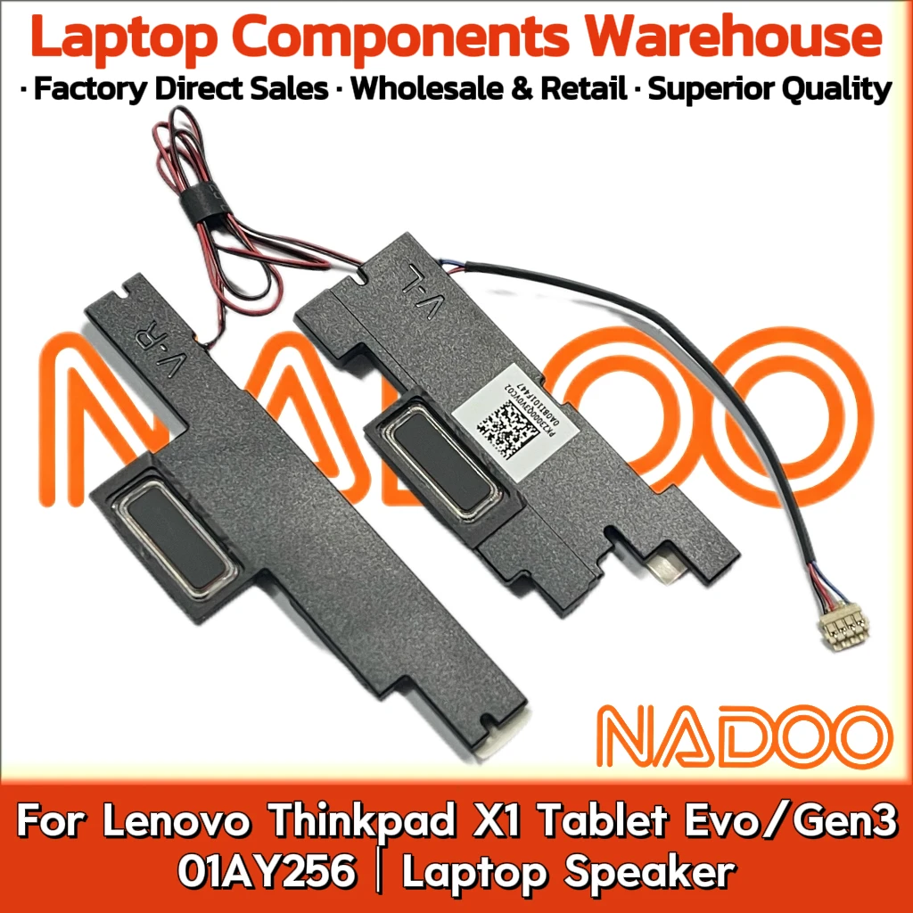 

New Original Laptop Notebook Audio Speaker For Lenovo Thinkpad X1 Tablet Evo/Gen3 01AY256 built-in speaker horn audio