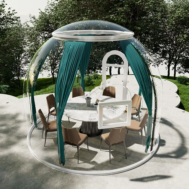 hotel dome tent starry bubble house pc polycarbonate home dome For Dining House/Cafe/ Resorts/ Villas/ Camping