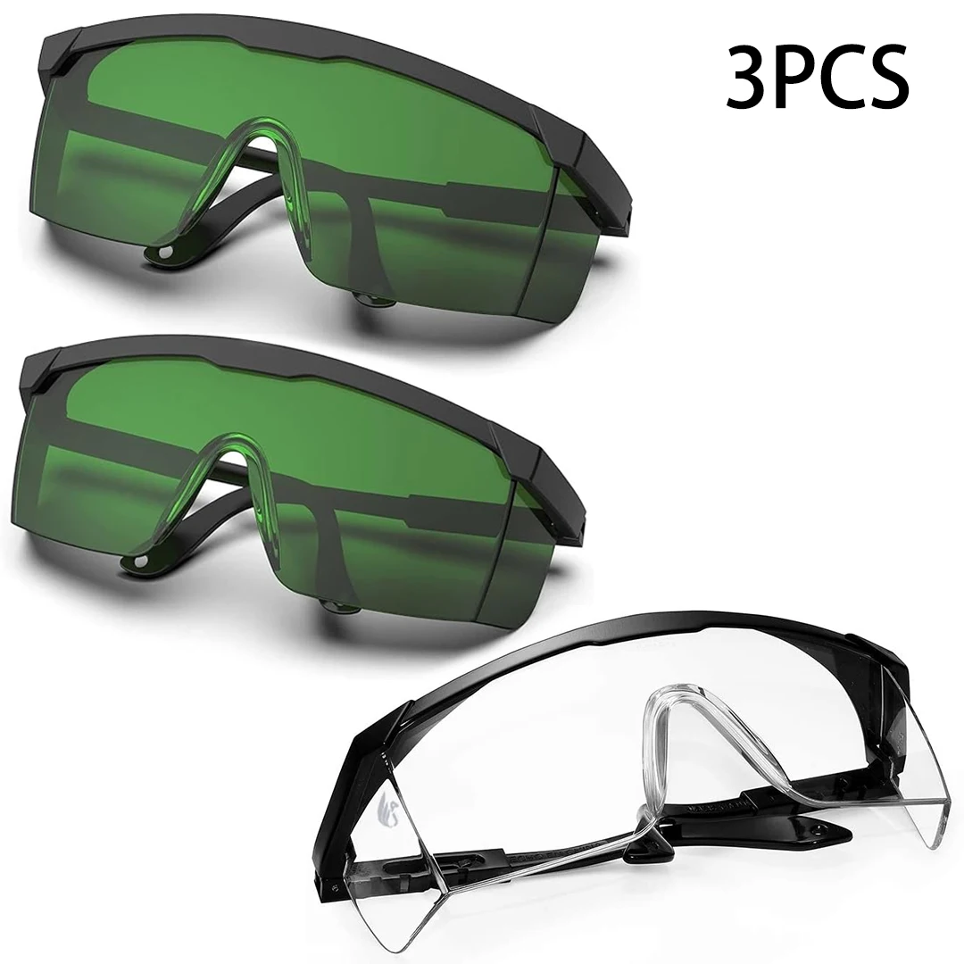 

VOPHA Safety Goggles Protective Eyewear Goggles, Anti Droplet Debris Googles for Work Lab 3pcs