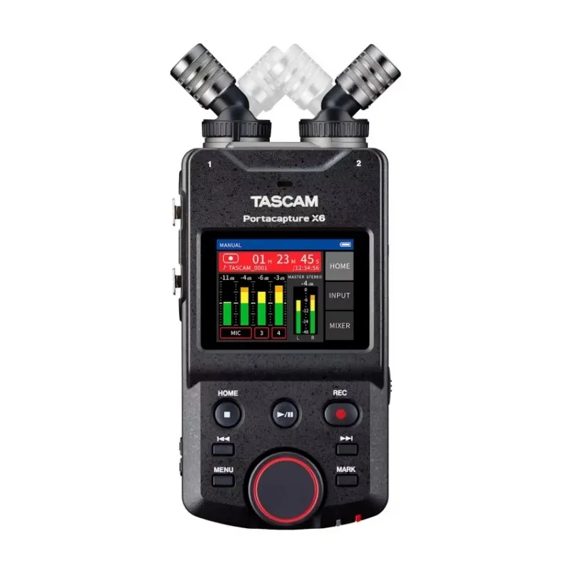 Tascam High-resolution Multi-track Handheld Recorder For Podcast,music,interviews,field Recording And Real 6-track Recording