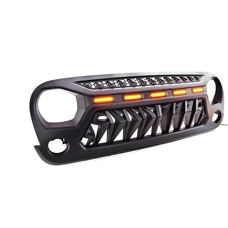 CAR 4X4 ACCESSORIES FRONT GRILLE RACING GRILLS FIT FOR JEEP WRANGLER JK 2007 2008 2009 2010 2011 2012 2013 2014 2015 2016 2017