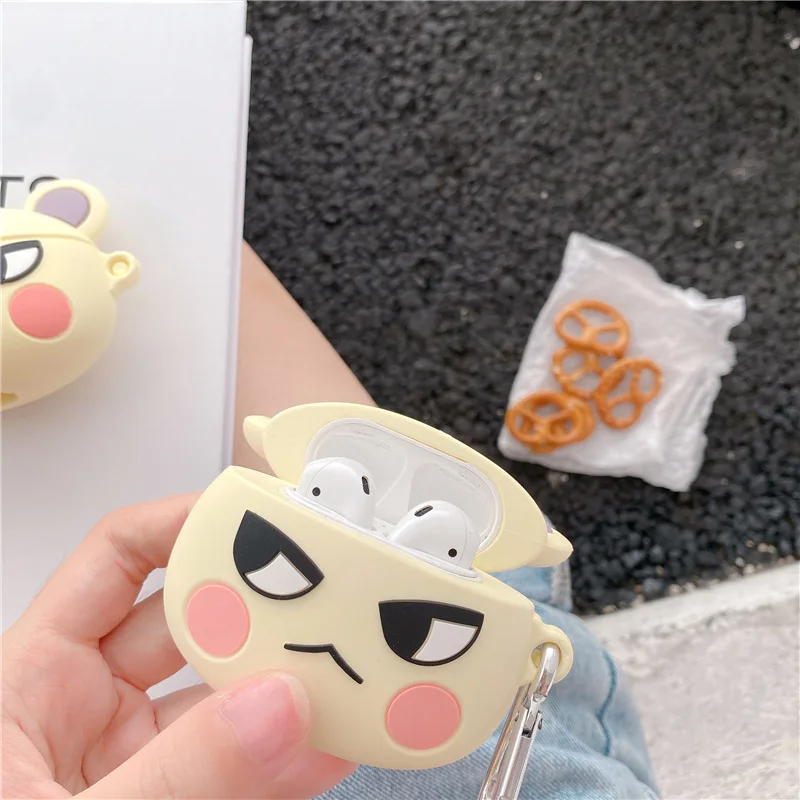 Animal Crossing Marshal Air Pods Case for Airpods 1 2 3 Airpods Pro Protective Case Bluetooth Headset Cover Kawaii Silicone Case