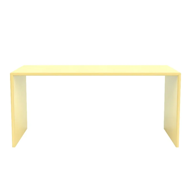 

Desk Mint Yellow Dopamine Desk Household Bauhaus Long Table