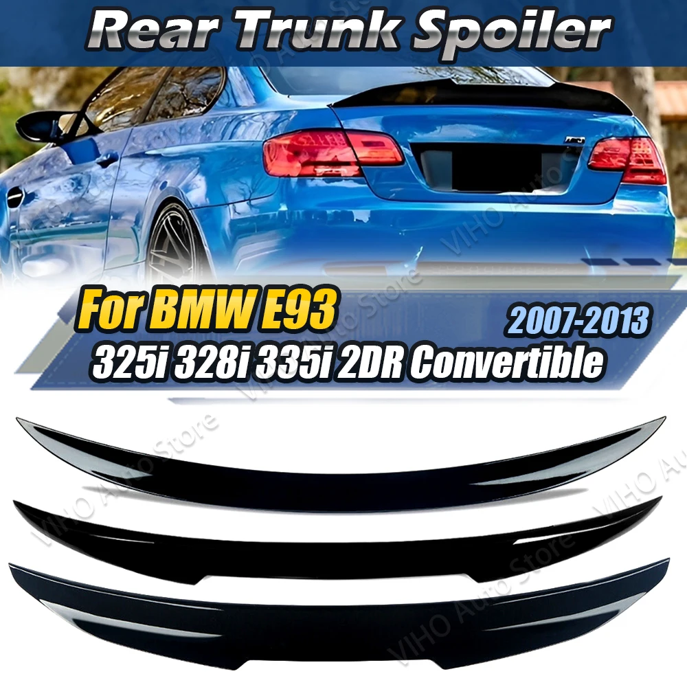 

PSM / M4 / MP Style Trunk Lip Tail Trunk Spoiler Body Kit For BMW E93 325i 328i 335i CONVERTIBLE 2007-2013 Rear Spoiler Wing