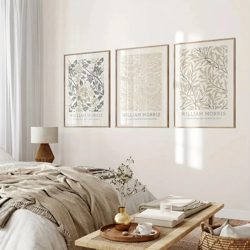 Рисунок 2 - минималистичный холст Уильям Моррис