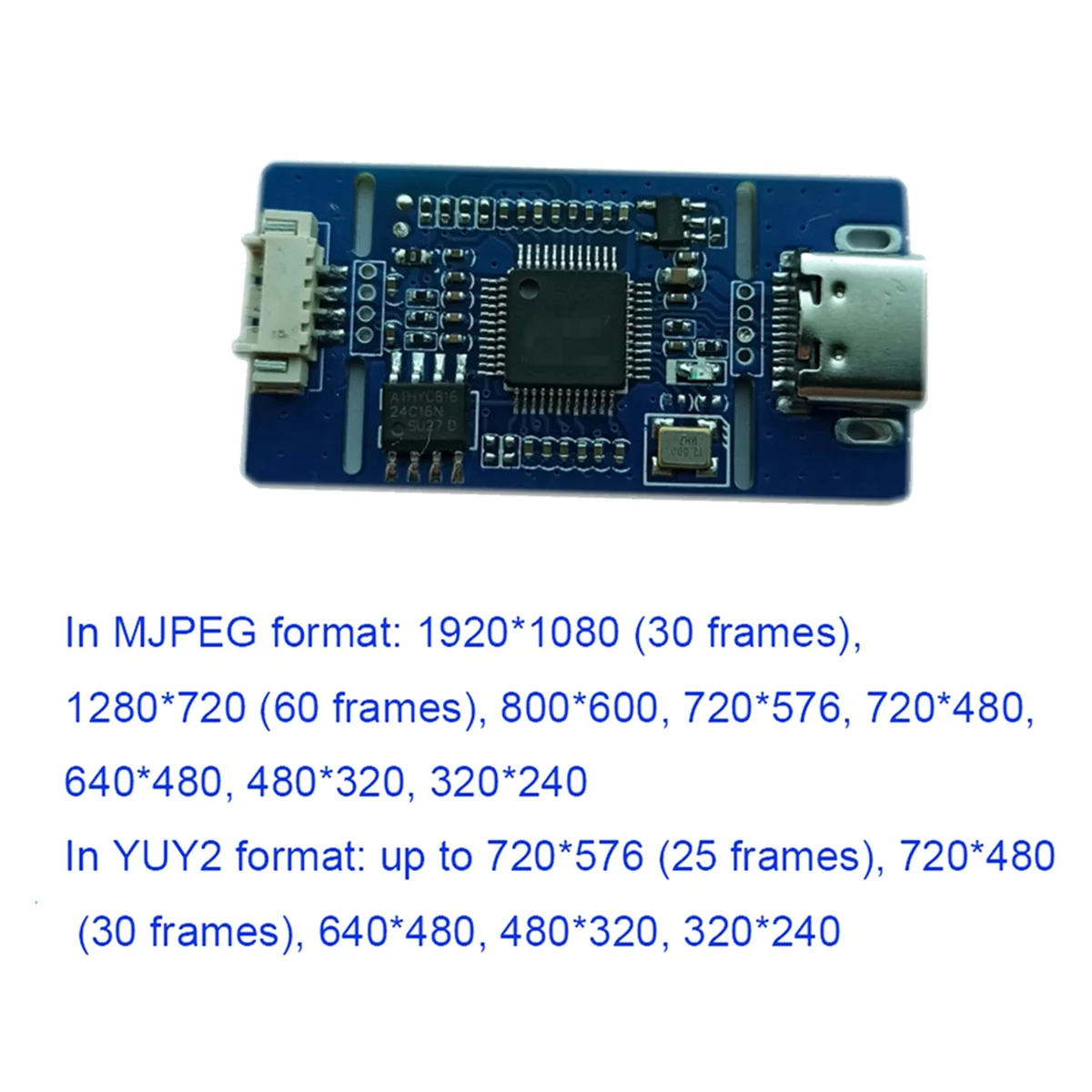 CVBS-USB Захват аналогового сигнала к цифровой USB-камер Модуль CVBS к USB-модулю для Android Бесплатная Plug and Play USB