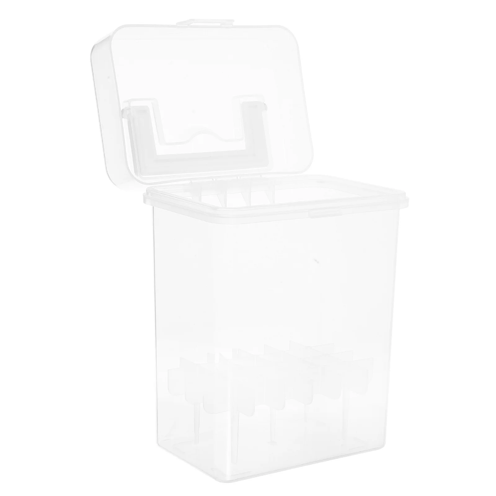 

Marker Storage Box Clear Plastic Pen Case ganizer Portable Sketching Marker Case Pen Holder Box Colored Pencil Student Supplies