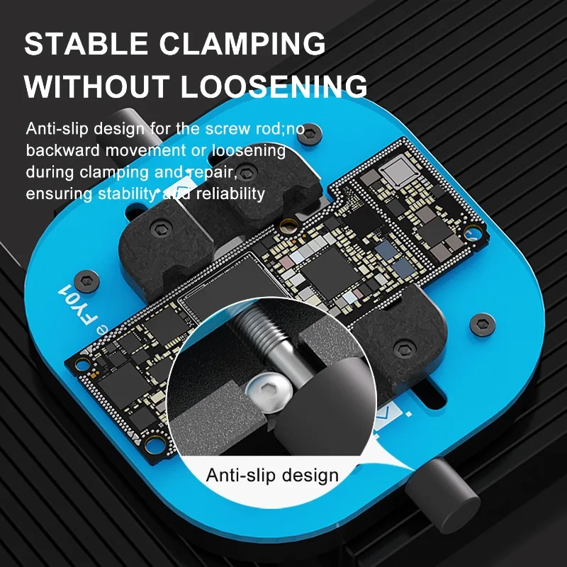 MaAnt FY01 Glass Clamp Precision Repair Tools kit set for SmartPhone Motherboard CPU Multi Chip High Temperature Resistant Clamp