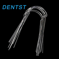 Orthodontic Lingual Form Arch Wires Super Elastic Round Niti 2 Packs (1 Upper+1 Lower) Odontologia Materiales ortodoncia