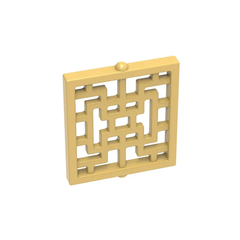 MOC 10 個 60601W 1x2x2 ハイテク互換テクスチャウィンドウビルディングブロックキットハウスキャッスルレンガ粒子パズルおもちゃクリスマスギフト