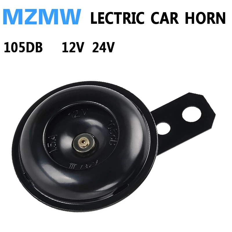 105DB Waterproof Universal Motorcycle Hornelectric Car Horn 12V 24V Motor Scooter Loud Sound Modified Loudspeaker