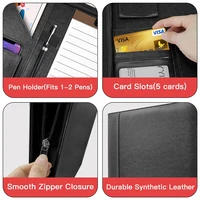 Multifunctional A4 Conference Folder Business Stationery Folder Leather Contract File FoldersTravel Document Folder NEWYES 2024 4