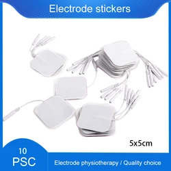 Coussinets d'électrode de massage de corps mince de remplacement, pour EMS, stimulateur musculaire, Tens, Patch d'acupuncture