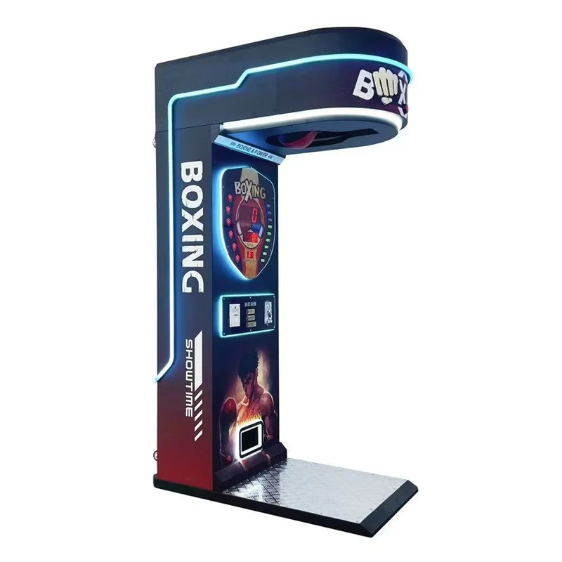 Coin-Operated Multi-Value Arcade Game Machine Electronic Mechanical Boxing Game with Stainless Steel Iron Material Customized