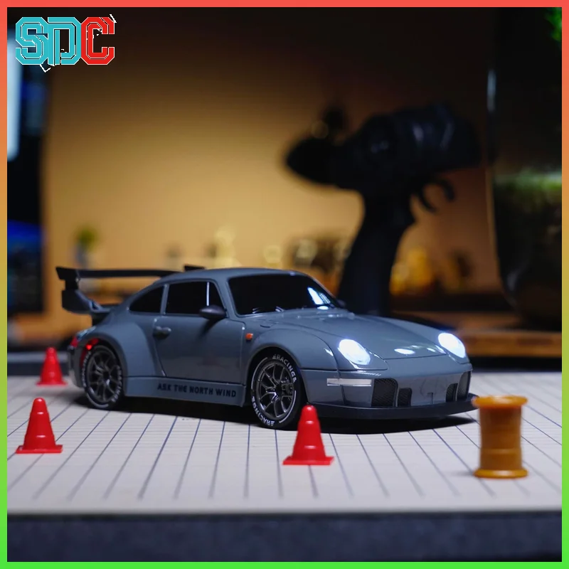 

RC Mini Car Racing Drift Model 1/24 2.4G RC Vehicle Linkage Light Set Max Speed 20km/h Indoor Toys for Boys Kids Birthday Gifts