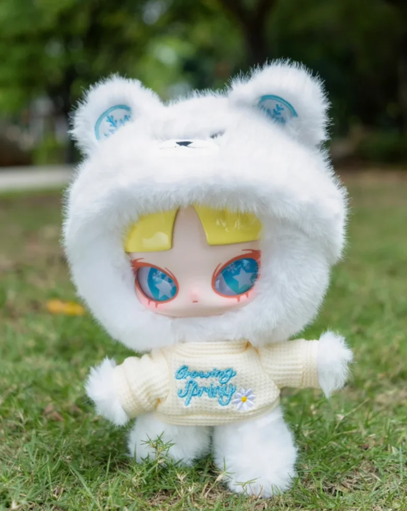 متوفر في المخزون، موسيقى INN الأصلية من خلال سلسلة الربيع، صندوق أعمى، قبعة يمكن ارتداؤها، هدية تمثال مبتكرة للفتيات