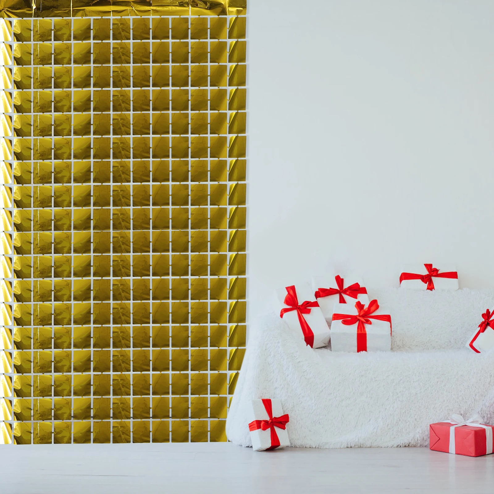 2 قطعة بهرج خلفية احباط هامش الستائر المدخل ديكور قابلة لإعادة الاستخدام حفلة الجدار الديكور ل التخرج الزفاف عيد ميلاد الحدث #2