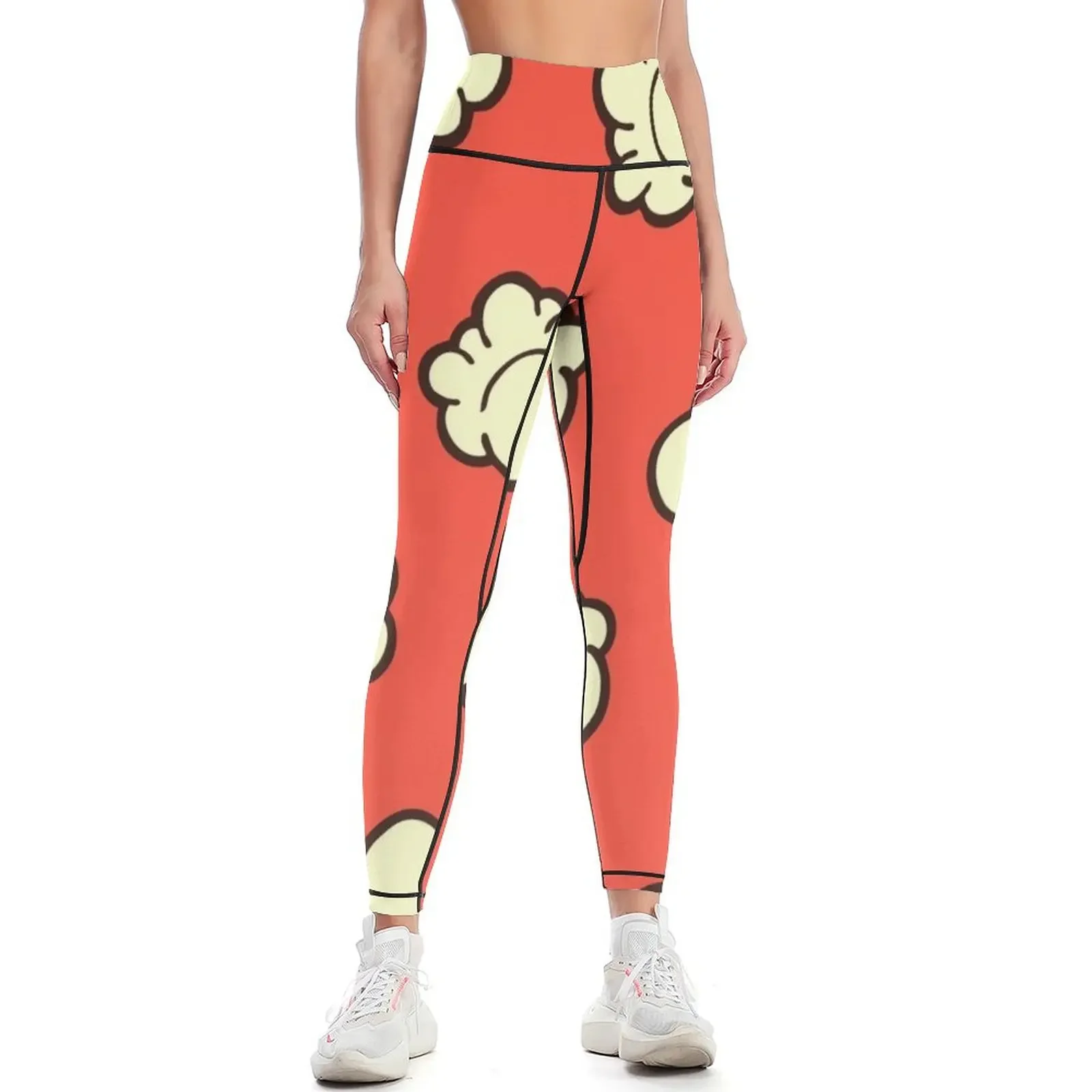 

Popcorn Pattern Leggings gym wear sportswear for gym Womens Leggings