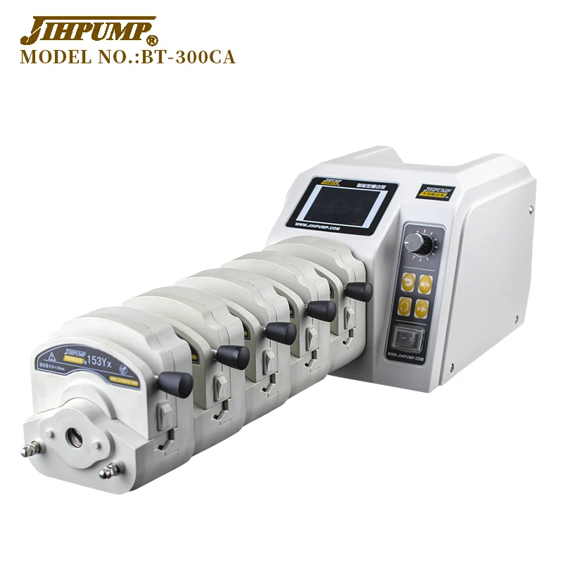 110v 220v large high flow perfume water liquid dosing pumps reagent  industrial lab viscous filling machine peristaltic pump