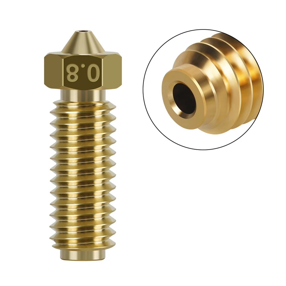 This Comprehensive Kit of Ten Precision Engineered Brass Nozzles Allows You to Customize Your Experience Across Various Projects