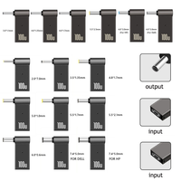 PD 100W Laptop Power Charger Supply Adapter Connector USB Type-C Female to DC Male Jack Plug Converter for Acer Samsung Lenovo