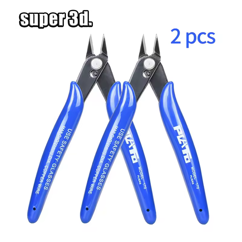 1pcs PLATO 170 Wishful Clamp DIY Electronic Diagonal Pliers Side Cutting Nippers Wire Cutter 3D printer parts - Image 7