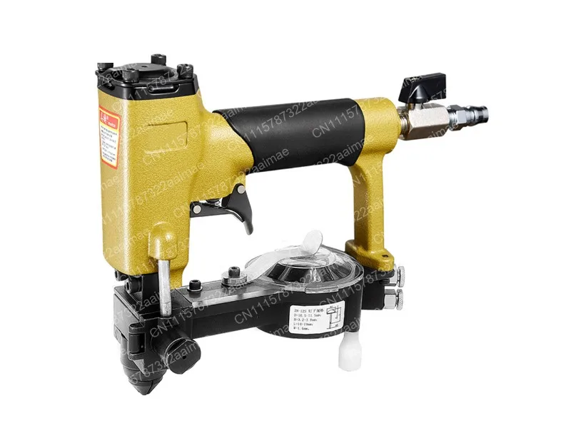 Pneumatic Auto-fed Tack Nailler Sofa Stapler Furniture Decoration Nailer for 10.5-11.5mm Tack Cap Diameter