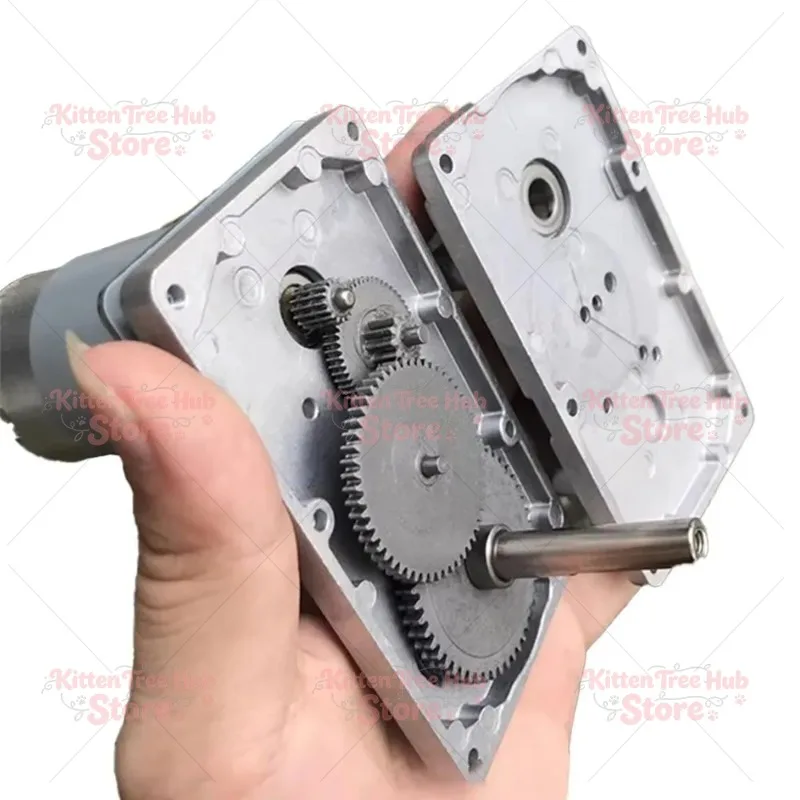 12V 24V DC Worm Gear Motor, High Torque Self-locking  Gear Motor