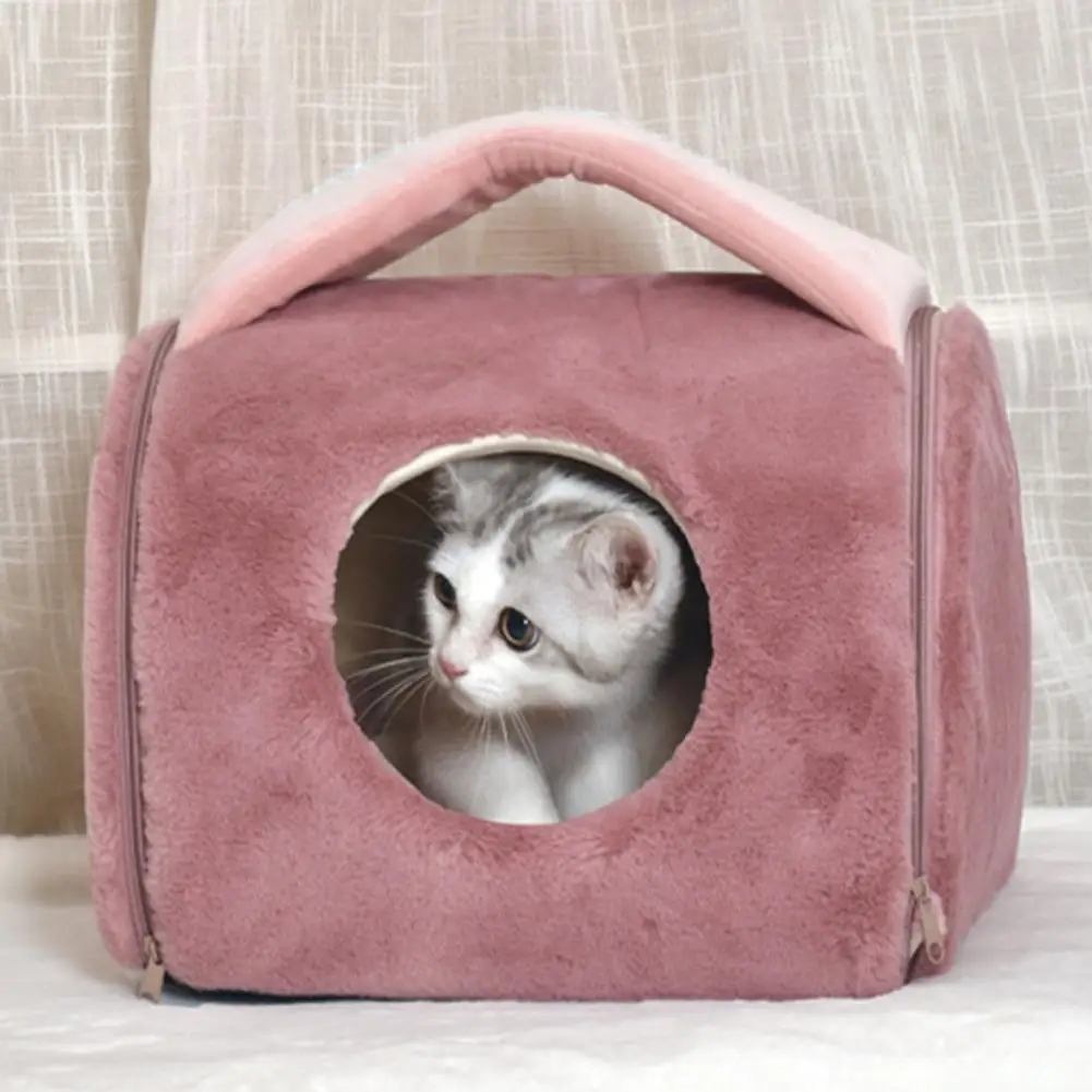 

New Deep Sleep Cat Bed Super Warm In 2021 Winter Little Mat Basket For Cat's House Products Pets Tent Cozy Cave Cat Beds Indoor