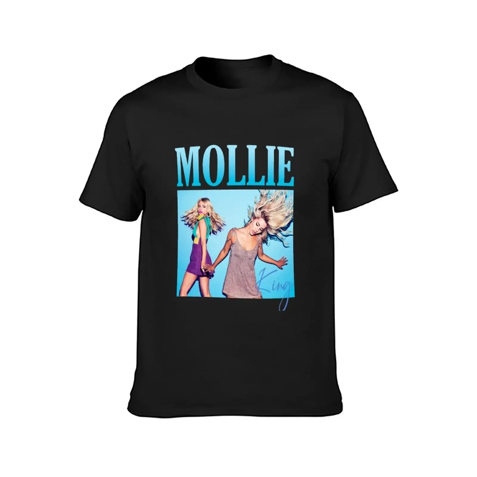 Mollie King - Vintage Style T-Shirt custom shirt plus size tops shirts graphic t shirts for men pack