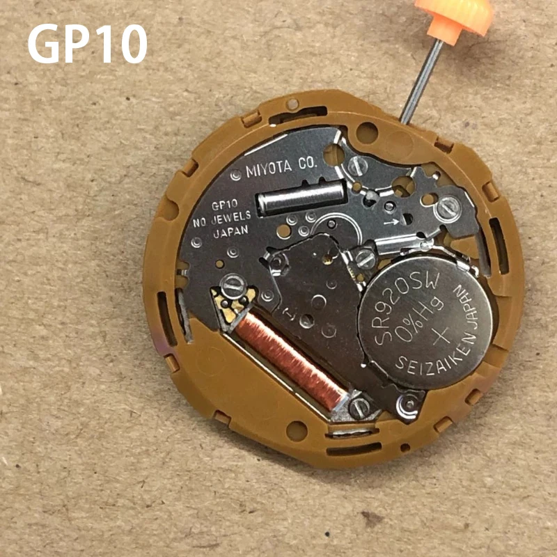 Japan Original MIYOTA GP10 Movement New Quartz Movement Watch Repair Movement Replacement Parts Stable Quality Wholesale Price