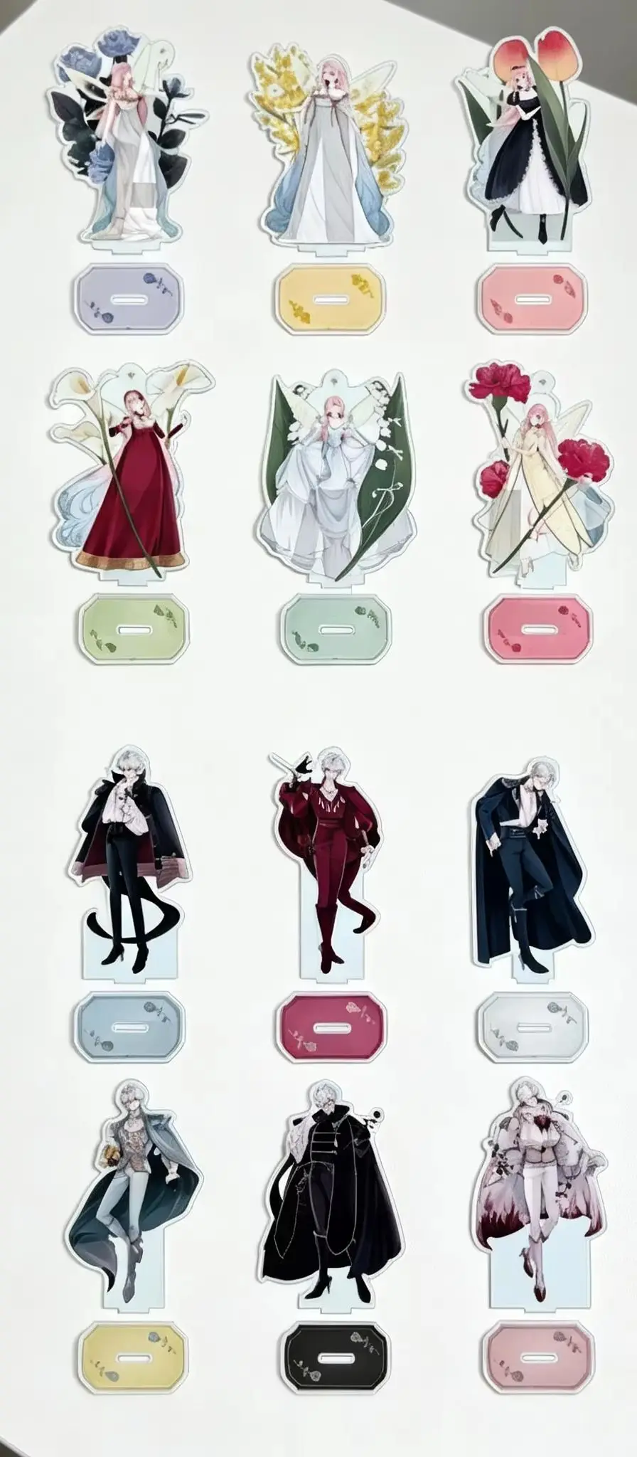 Created by Tamamori Betty Hana Himeru Kimi No Meteor Acrylic Stand Model Plate Keychains Desktop Ornament Fans Gifts