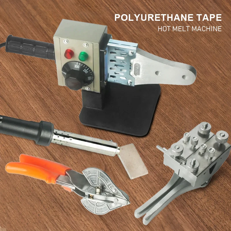 

Hot Melt Machine 220V PU Polyurethane Round Belt Splice Machine Durable Round Strip Triangle Belt Splice Pliers Soldering Iron