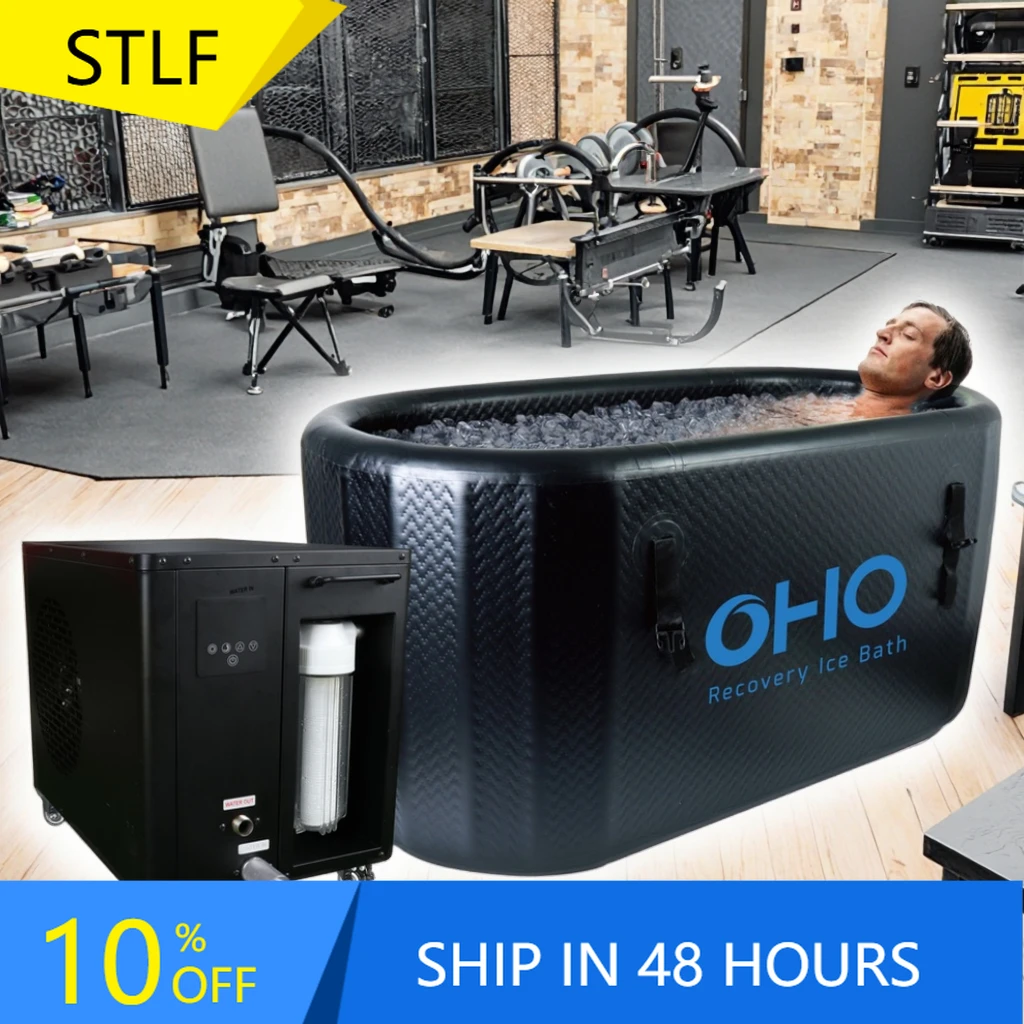 

OHO Customized Portable Ice Bath Recovery Pod Cold Plunge Tub Pool Can Connect with Optional Chiller for Sport Recovery