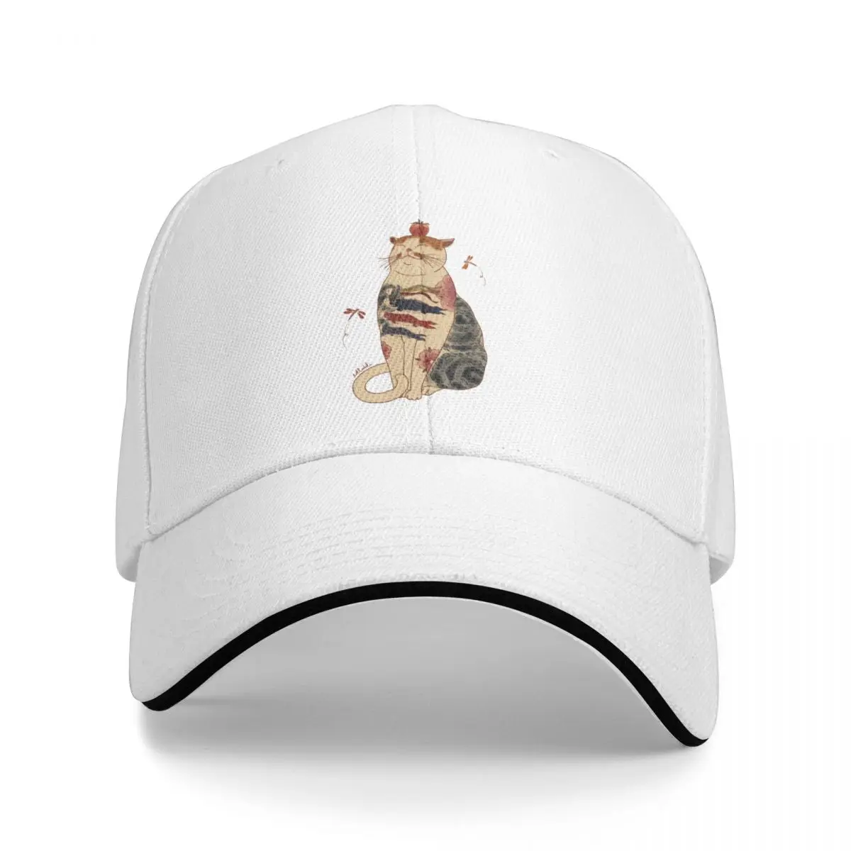 Yakuza cats ll ? Baseball Cap New Hat Rave western Hat Military Cap Man Hats Woman Men's