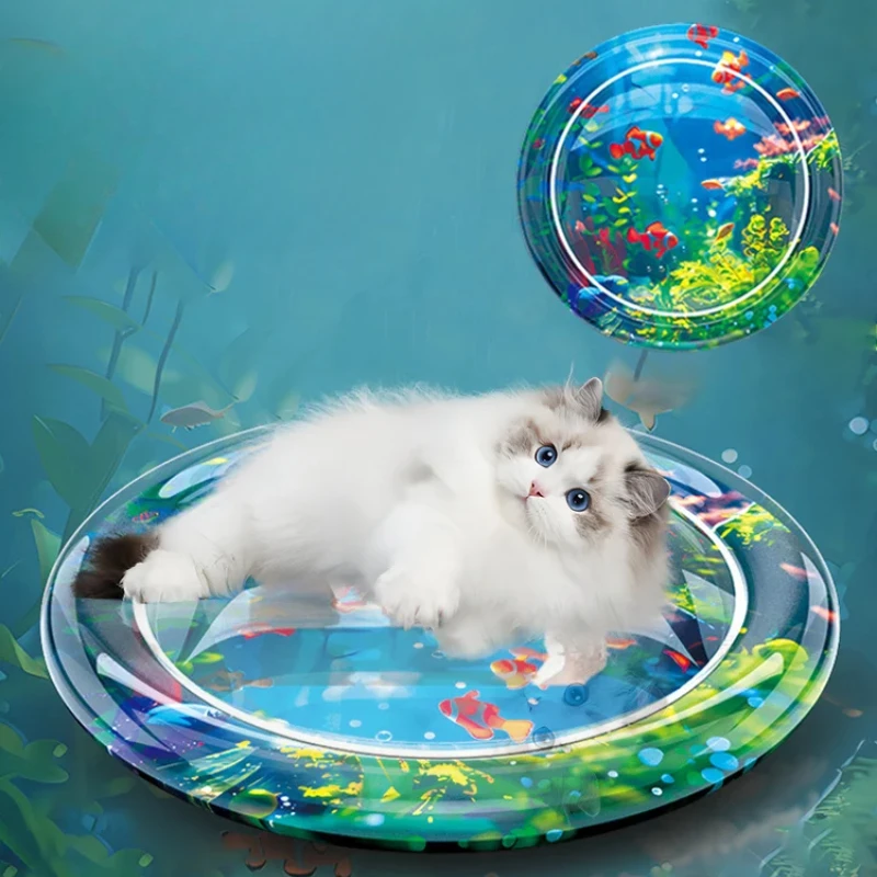 

Pet Water Bed Ice Cat Cool Mat Ice Nest Dog Cooldown in Summer Cat Nest in Summer