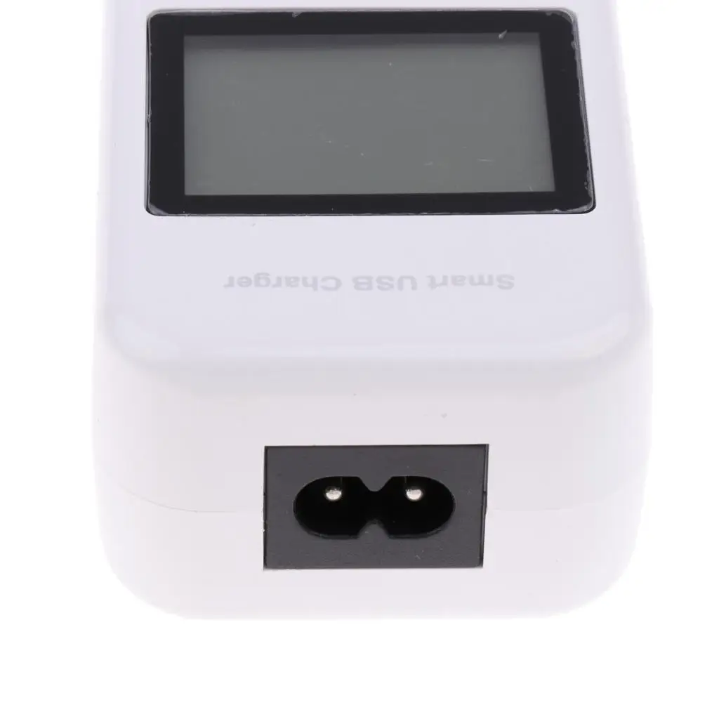 Multi Port ABS USB Adapter Fast Charge USB Power Charger with LCD Display for Tablet Phone Charging