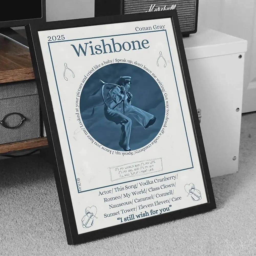 Brutalism C-Conan G-Gray ملصق يطبع جدار الفن اللوحة صورة هدية غرفة المعيشة بار مطعم ديسمبر ملصق كبير