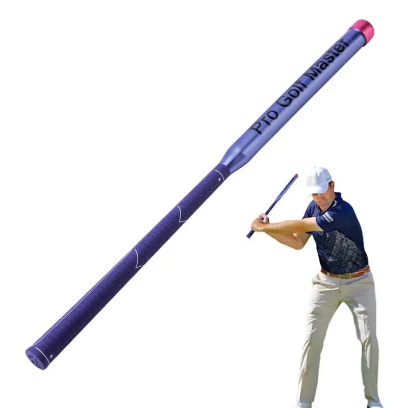 

Golf Swing Trainer Swing Training Aids With Sound Alignment Rods Sturdy And Portable Golf Grip Training Aid For Hitting Distance