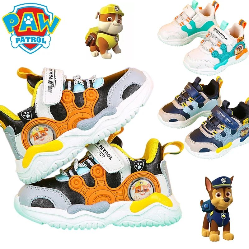 Paw Patrol Chase macerie nuove scarpe da ginnastica per bambini leggere scarpe Casual traspiranti scarpe sportive da ginnastica antiscivolo regali