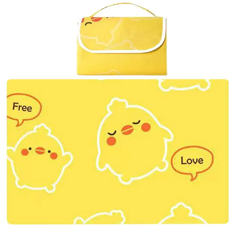 

Picnic Beach Mat Waterproof Outdoor Picnic Blanket Home Children And Adults Entertainment Mat For 4-6 People Sitting For Beach